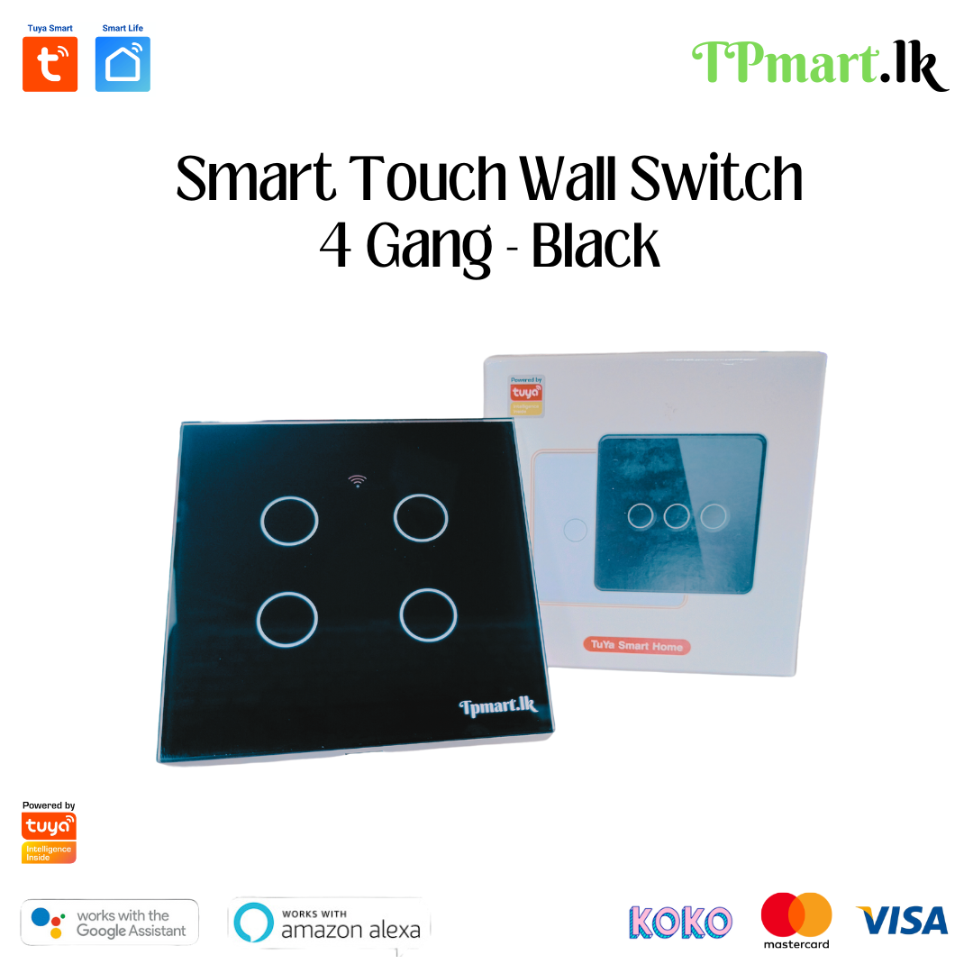 Smart Wifi Switch 4 gang